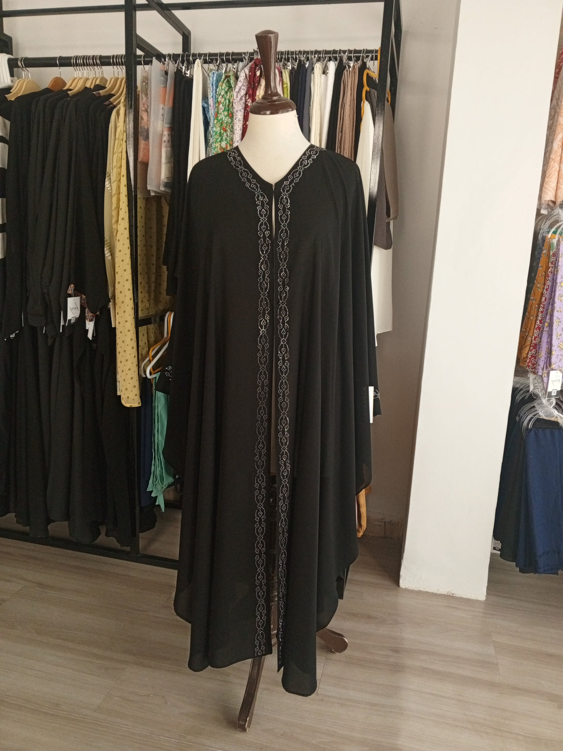 Formal chiffon cape (Silver)