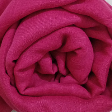 Turkish Slub- Shocking Pink