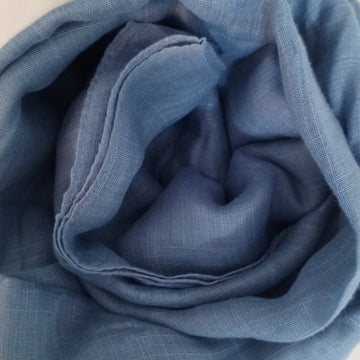 Turkish Slub -Grey Blue