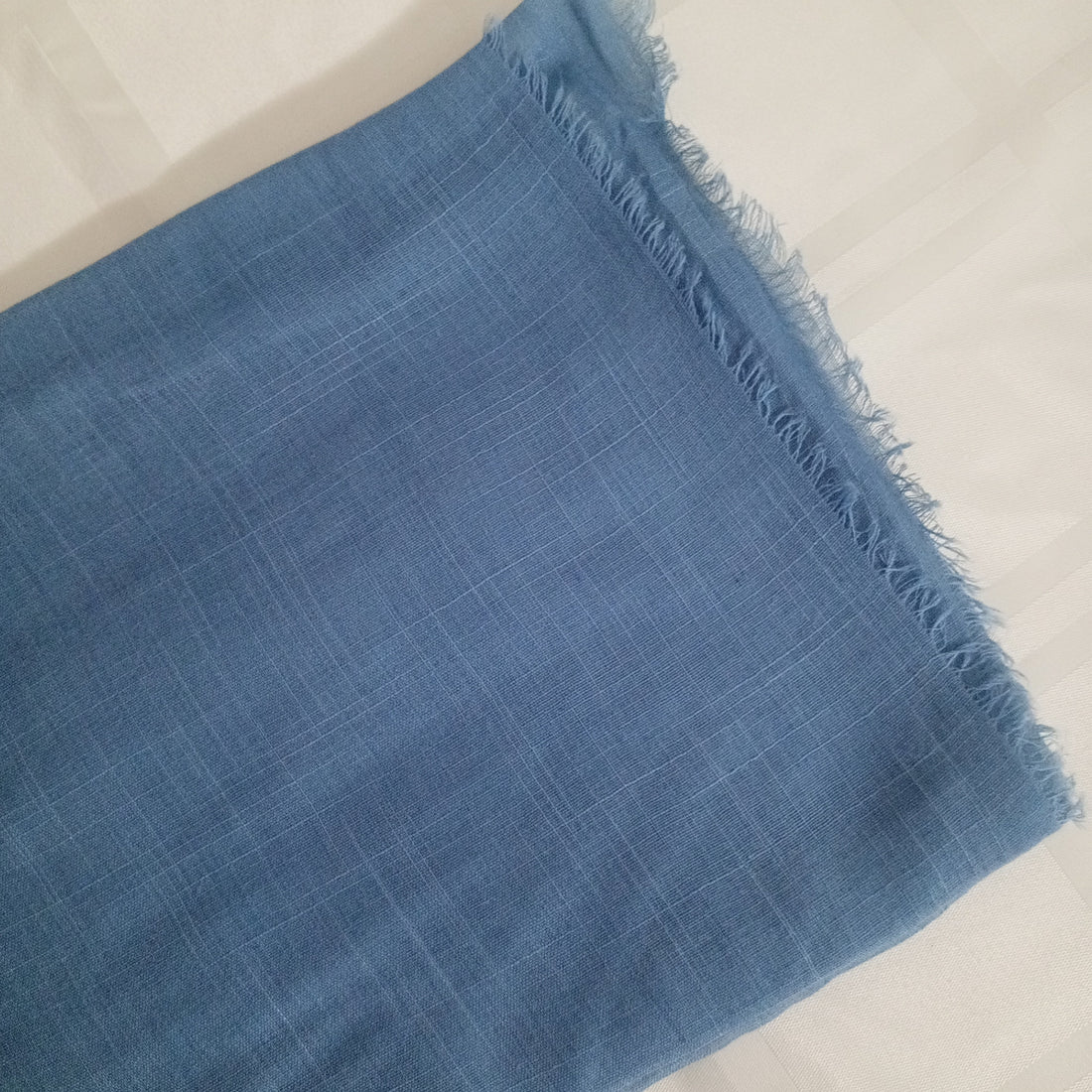 Turkish Slub -Grey Blue