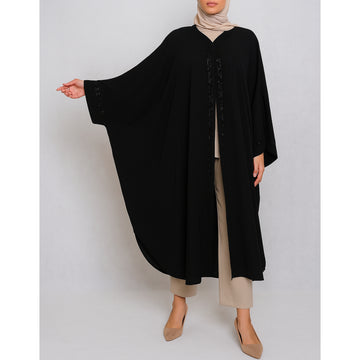 Formal chiffon cape (Black)