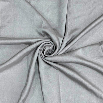 Crinkle Silk Hijab-Pearl Grey