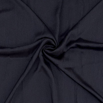 Crinkle Silk Hijab-Black