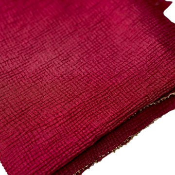 Self Textured Premium Hijab XL - Maroon