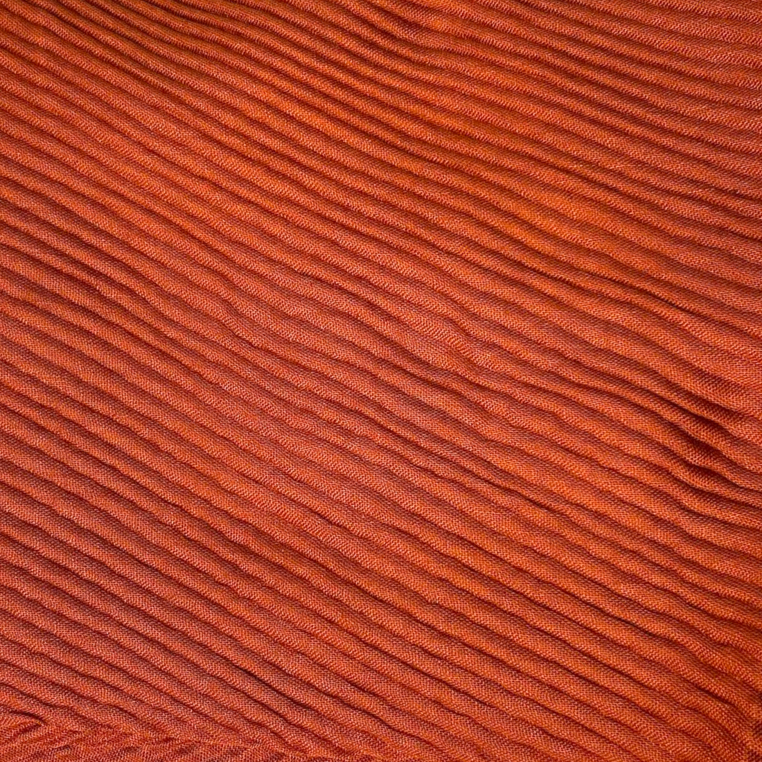 Crinkle Viscose Hijab XL - Rust