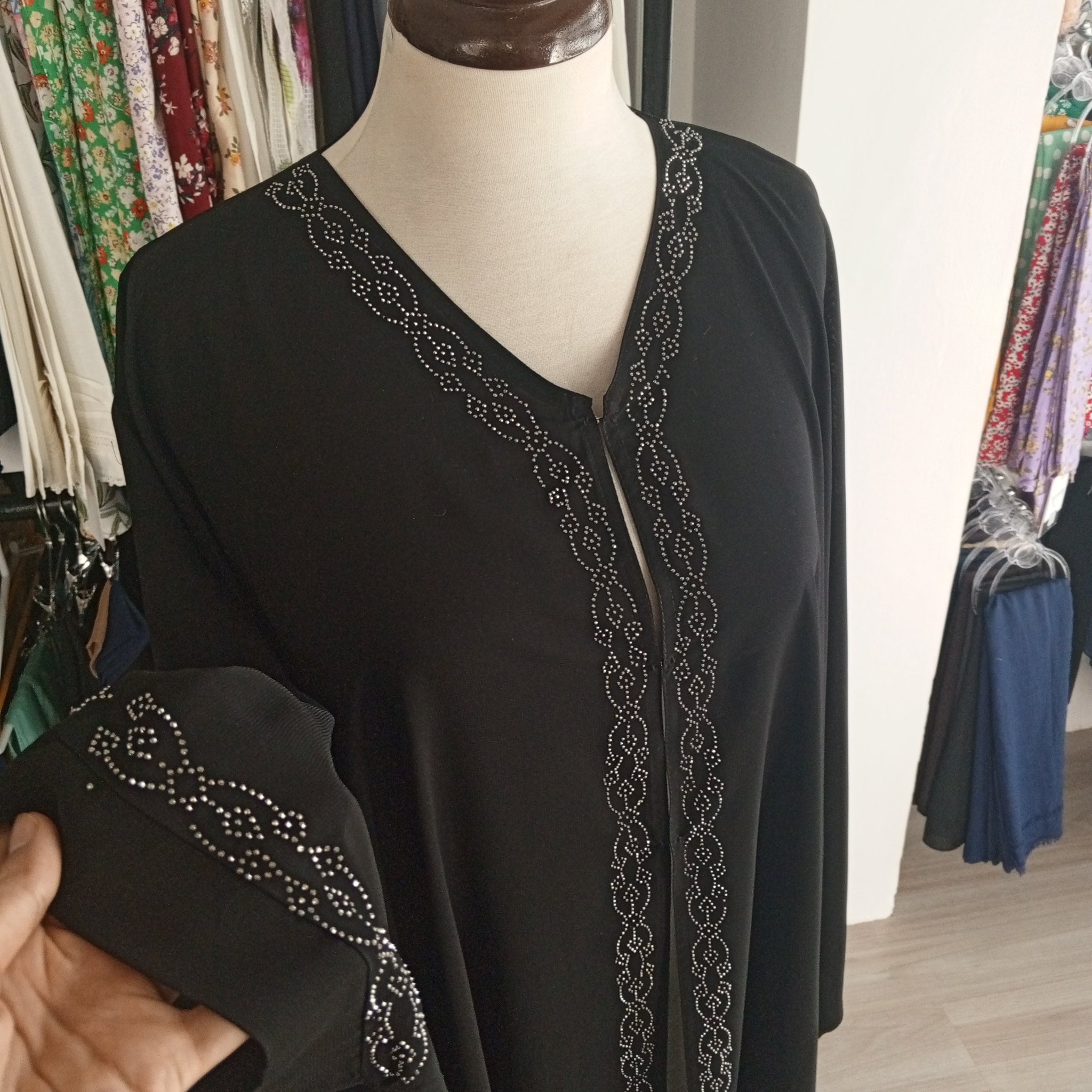 Formal chiffon cape (Silver)