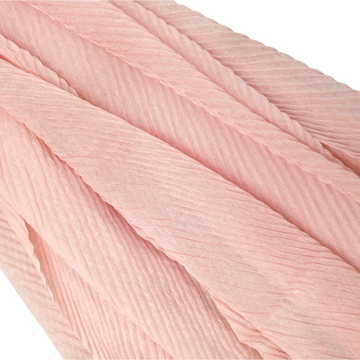 Crinkle Viscose Hijab XL - Water Pink