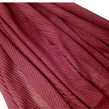 Crinkle Viscose Hijab XL - Maroon