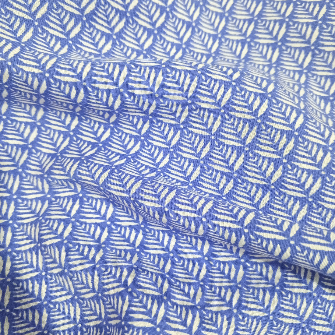 Kids Hijab Linen- Blue