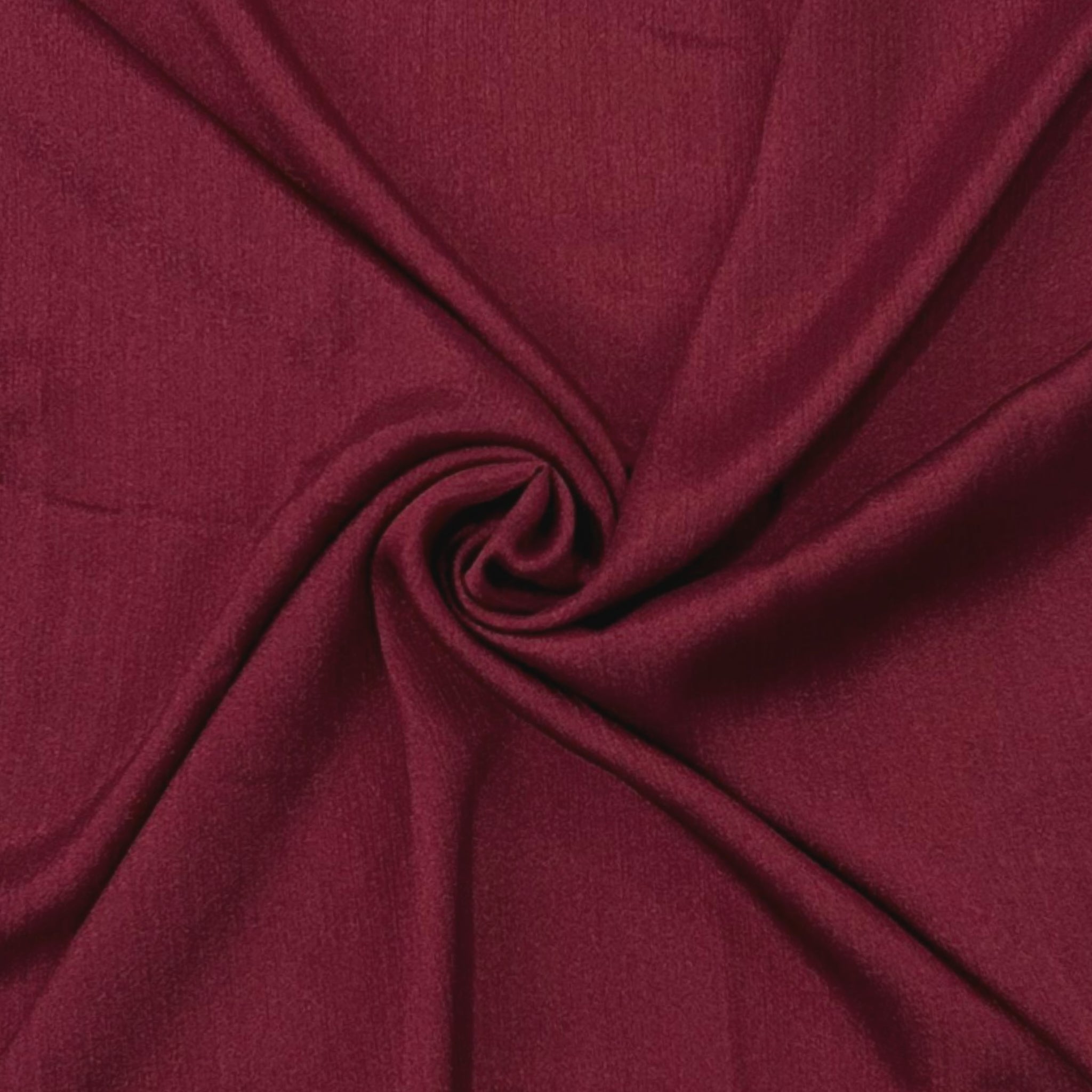 Crinkle Silk Hijab-Maroon
