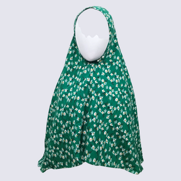 Kids Hijab Linen- Green