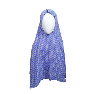 Kids Hijab Linen- Blue