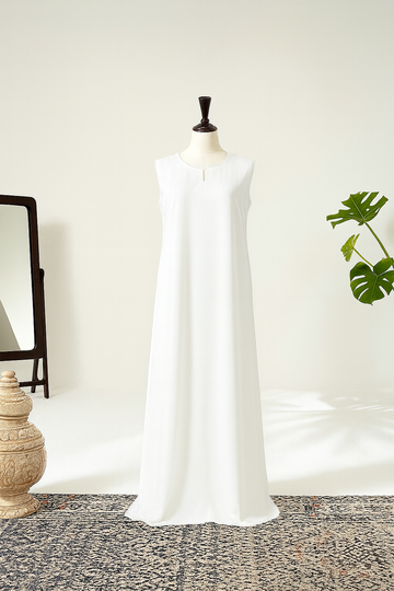 Abaya Inner - White